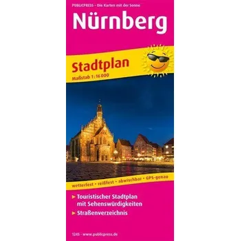 Norimberk 1:16 000 / plán města