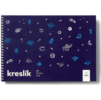 Kreslicí blok SVĚT A4 - čistý 20 listů