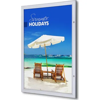 Rám na obraz Uzamykatelný plakátový rám A1