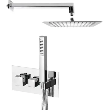 Vodovodní baterie SAPHO LATUS podomítkový sprchový set s termostatickou baterií, 2 výstupy, chrom