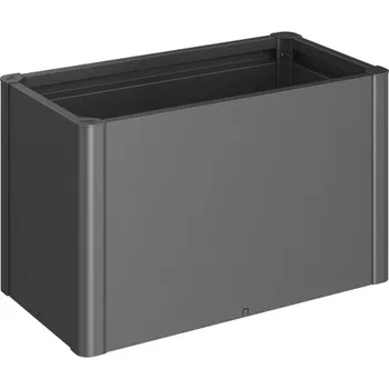 Vyvýšený záhon Zvýšený truhlík Biohort Belvedere MIDI- výška 61 cm- tmavě šedý- různé délky a tvary Velikost: 100x50 B149213