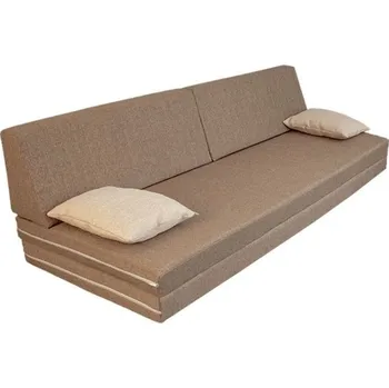 Matrace MABO Půlená matrace s opěrkami na záda + polštářky (2 ks) ROZMĚR: 100 x 200 cm - ATYP