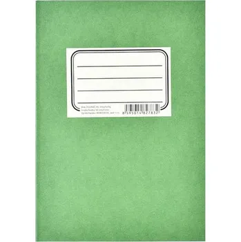 Lepený blok ZELENÁČ A5, linky/tečky, 50 listů