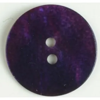 Knoflík Knoflík 241189 perleť TMAVĚRŮŽOVÝ - Růžová, 1,2 cm