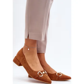 Dámské baleríny Balerinky 868-8 camel - Step in style 40