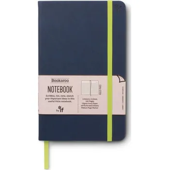 Blok Bookaroo Zápisník A5 - modrý tmavě