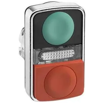 Stykač Schneider Electric ZB4BW7L3740 Ovládací hlavice dvoutlačítková se signálkou