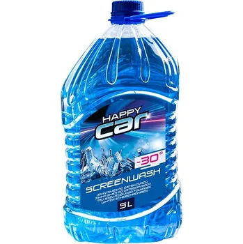 Směs do ostřikovače Happy car zimní ostřikovače -30°C - 54x5L