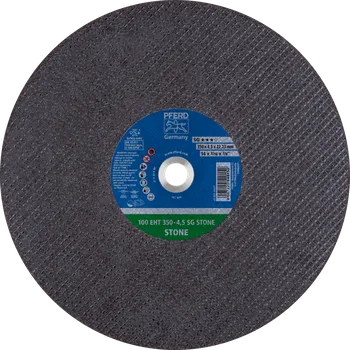 Řezný kotouč Pferd 61629522 | Řezný kotouč 350 x 4,5 x 22,23 mm, SG STONE