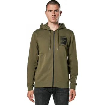 Pánská móda Alpinestars Pánská mikina QUEST HOODIE Alpinestars 1214-51600 690 - XL