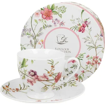 DUO Gifts DG - Porcelánový šálek s podšálkem Indira - 220 ml