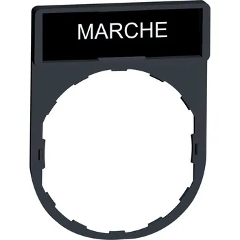 Stykač Schneider Electric ZBY2103 Nosič štítku 30x40, MARCHE
