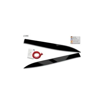 Tuning RDX Racedesign přední mračítka (ABS černý lesklý plast) Mercedes A W176 -- rok výroby 2012-19