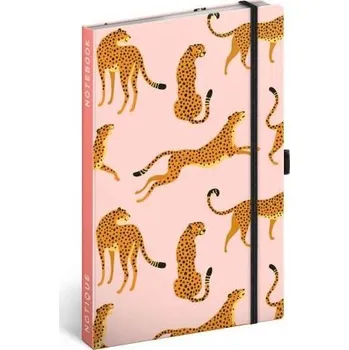 Blok Notes Leopardi, linkovaný, 13 × 21 cm