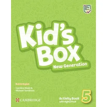 Anglický jazyk Kid's Box New Generation 5 Activity Book with Digital Pack British English
