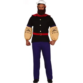 Karnevalový kostým Fiestas Guirca Kostým Pepek námořník - velikost L - 52/54