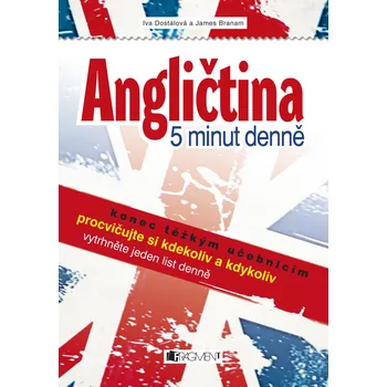 Kniha Angličtina – 5 minut denně