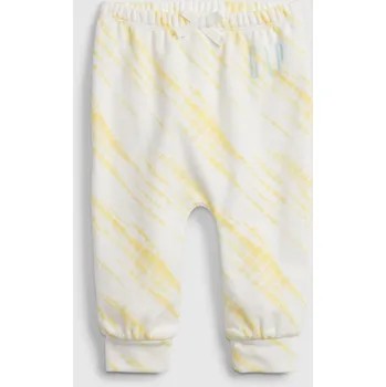 GAP Baby tepláky arch novelty soft joggers - Holky GAP bílá 1588744