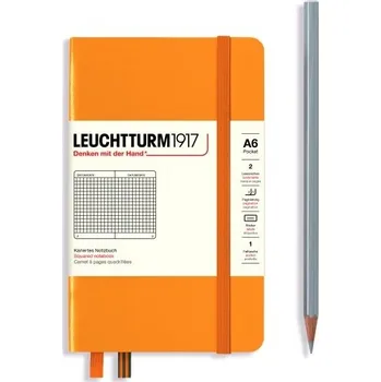 Sešit Rising Sun, Pocket (A6), 187 p., squared