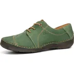 Josef Seibel dámské kožené polobotky - zelené