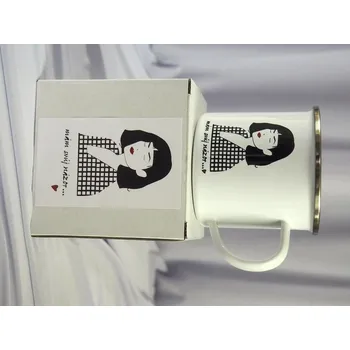 Smaltový hrnek MOODS M2