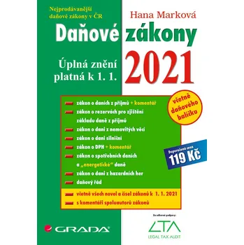 Daňové zákony 2021