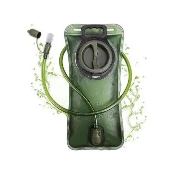 Hydrovak Přenosný vak na vodu pro venkovní turistiku - 2 L - zelený