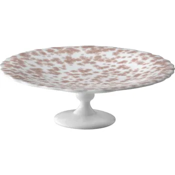 Růžový stojan na dort 21 cm kolekce Slåpeblom - Wik & Walsøe