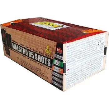 Zábavní pyrotechnika ČÍNA Ohňostroj - BATERIE VÝMETNIC MAESTRO 85 RAN 12x1