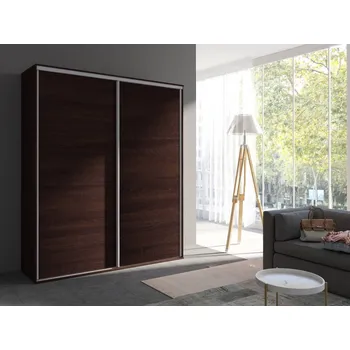 Šatní skříň Šatní skříň Grande - 204 cm Barva korpusu: Dub - sonoma čokoláda, Rozměry: 204 cm, Dveře: Bez zrcadla