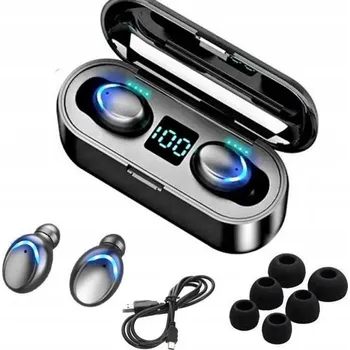 Sluchátka BEZDRÁTOVÁ SLUCHÁTKA DO UŠÍ BLUETOOTH SPORTOVNÍ PRO BĚHÁNÍ TWS BT 5.1