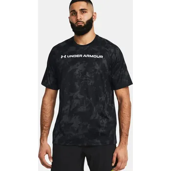 Pánské tričko Pánské tričko Under Armour UA TECH ABC CAMO SS-BLK - černé Velikost: M