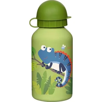 Svačinový box Lahvička z nerezové oceli na pití Chameleon (350ml) Sigikid