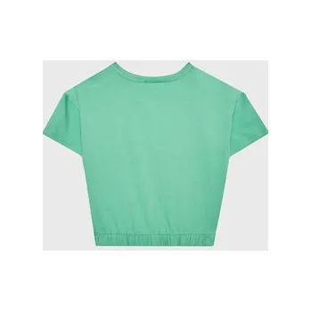 Pánské oblečení United Colors Of Benetton T-Shirt 3096C10BA Zelená Boxy Fit 140