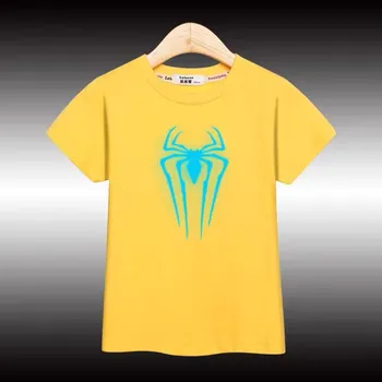 Dívčí tričko Roblox Dětské bavlněné tričko "Roblox" se svítícím obrázkem (pavouk) Barva: Žlutá, Velikost: 130/ 8 let