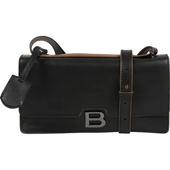 Peněženka Dámská kožená crossbody kabelka Burkely Meghane - černá