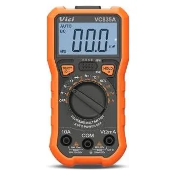 Multimetr Multimetr Vici VC835A, digitální multimetr s automatickým přepínáním rozsahů