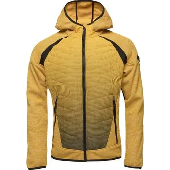 Pánský svetr Pánský sportovní svetr LOAP GALDAN S Žlutá, Černá