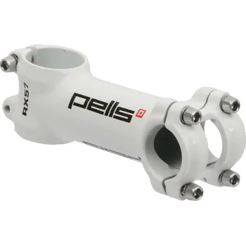 Představec na kolo Představec PELLS RX57 White/Black Glossy - 90mm