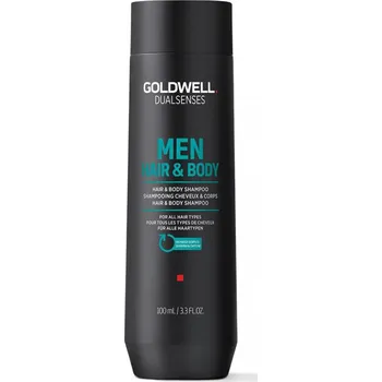 Šampon GOLDWELL Dualsenses Men 3v1 kofeinový šampon na vlasy a tělo 100 ml
