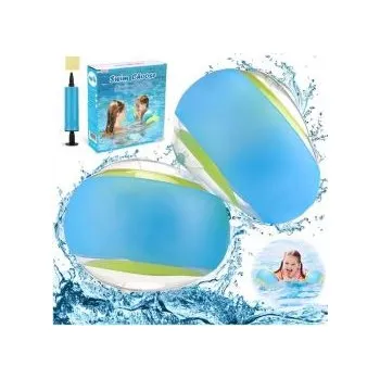 Nafukovací rukávky Dětské nafukovací rukávky - oranžové - L