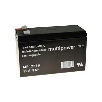 Záložní baterie Olověný akumulátor MP1236H pro UPS APC Power Saving Back-UPS Pro 550 - Powery 9Ah