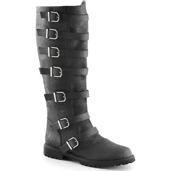 Pánské erotické prádlo Pleaser Gotham-110 Blk Distressed Pu Velikost L