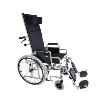 Invalidní vozík Invalidní vozík se sklopným opěradlem Šíře sedu vozíku: 48 cm, Zadní kola: Pneumatická