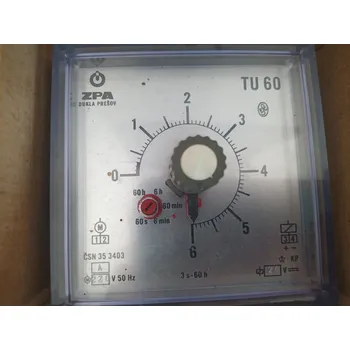 Relé Staré časové relé ZPA TU60 AKC BKC 110V/110V 220V/220V 220AC/24DC TU 60.2 Varianta: TU 60 A 220/24 do panelu