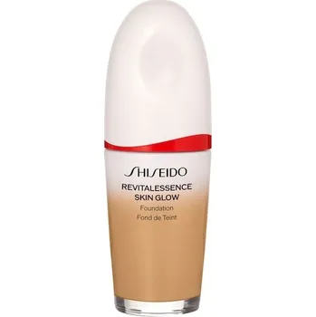 Přípravek na tvář Shiseido Make-up-obliceje FoundationRevitalessence Skin Glow Foundation SPF30 PA+++ 350 Maple 30 ml (31&nbsp;533,00 Kč / 1 l)
