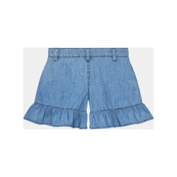 Dámské kraťasy United Colors Of Benetton Džínové šortky 4AD6C902L Modrá Wide Leg XL
