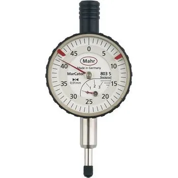 Úhloměr Malý úchylkoměr nárazu-odolný 3mm mahr 4324000