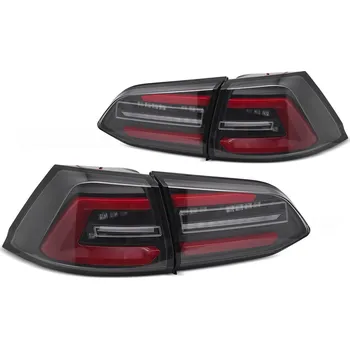 Zadní světlomet TUNING-TEC Zadní světla VW GOLF VII 17-19 SW černé/červené LED SEQ