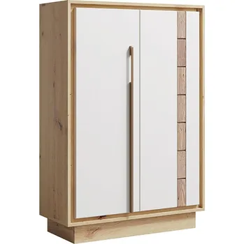 Komoda KEKS | komoda K15 | 89 cm | artisan/kašmír/dřevo dub